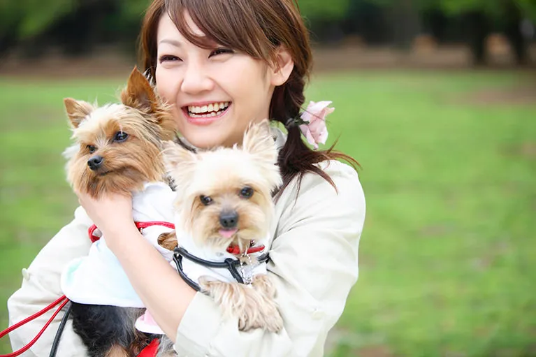 2.飼い主さんとのコミュニケーションを大切にします。